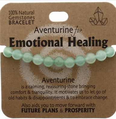 Gemstone Crystal bracelet -  Emotional Healing