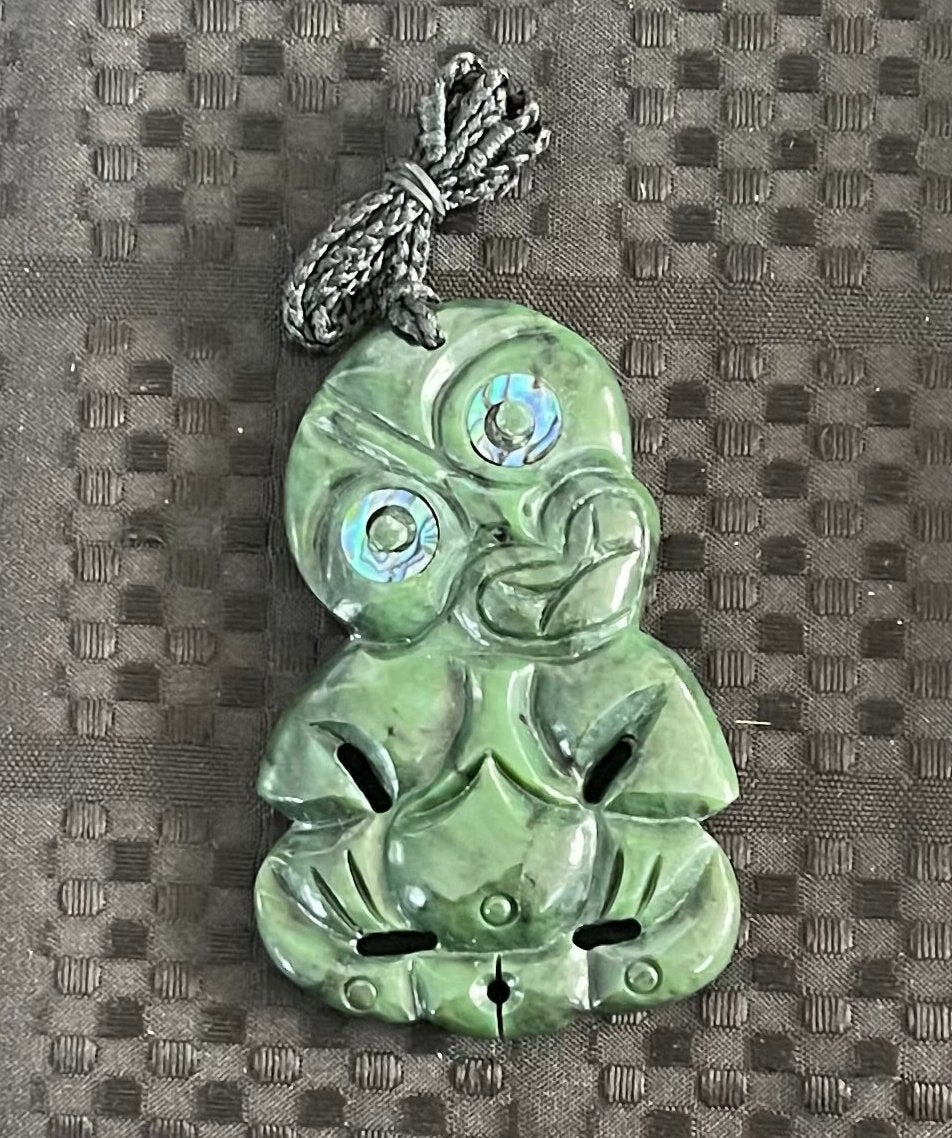 10cm Tiki Pounamu Necklace