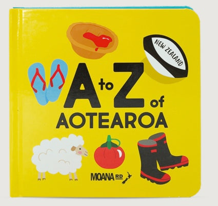 Moana Road A to Z of Aotearoa Baby Book