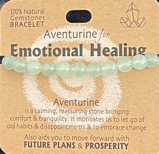 Gemstone Crystal Bracelet - Emotional Healing