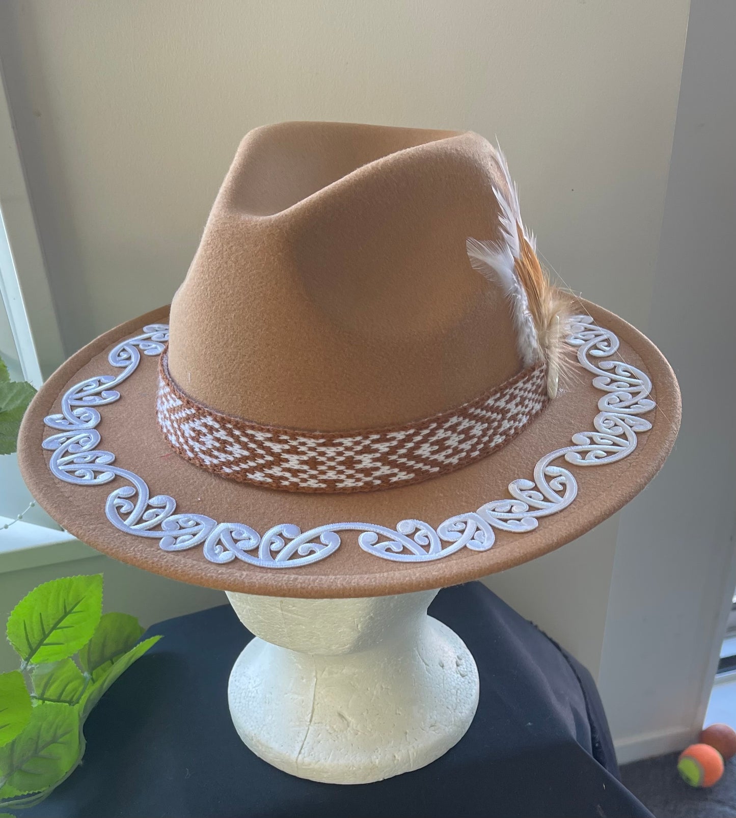 Potae - Light Brown Fedora Felt Hat