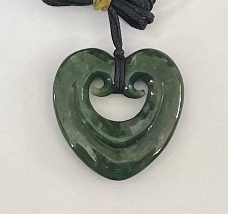 Koro heart Pounamu Necklace