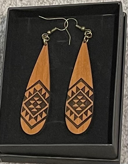 Maori Design Rimu Earrings