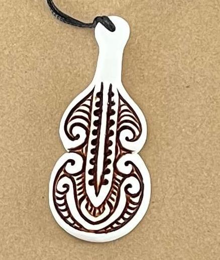 Patu Necklace - Bone Carving