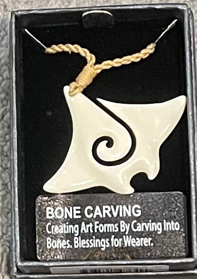 Stingray Bone Pendant