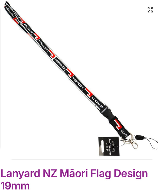 Maori Flag - Lanyard