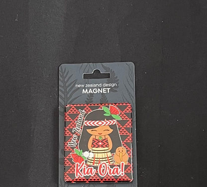 Maori Girl Magnet - Resin