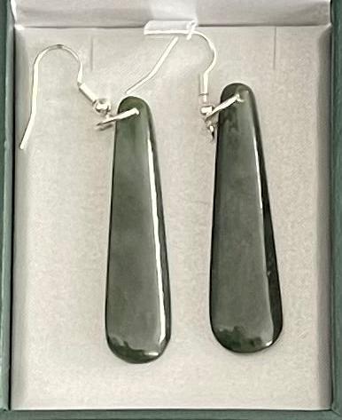 Toki Greenstone Earrings