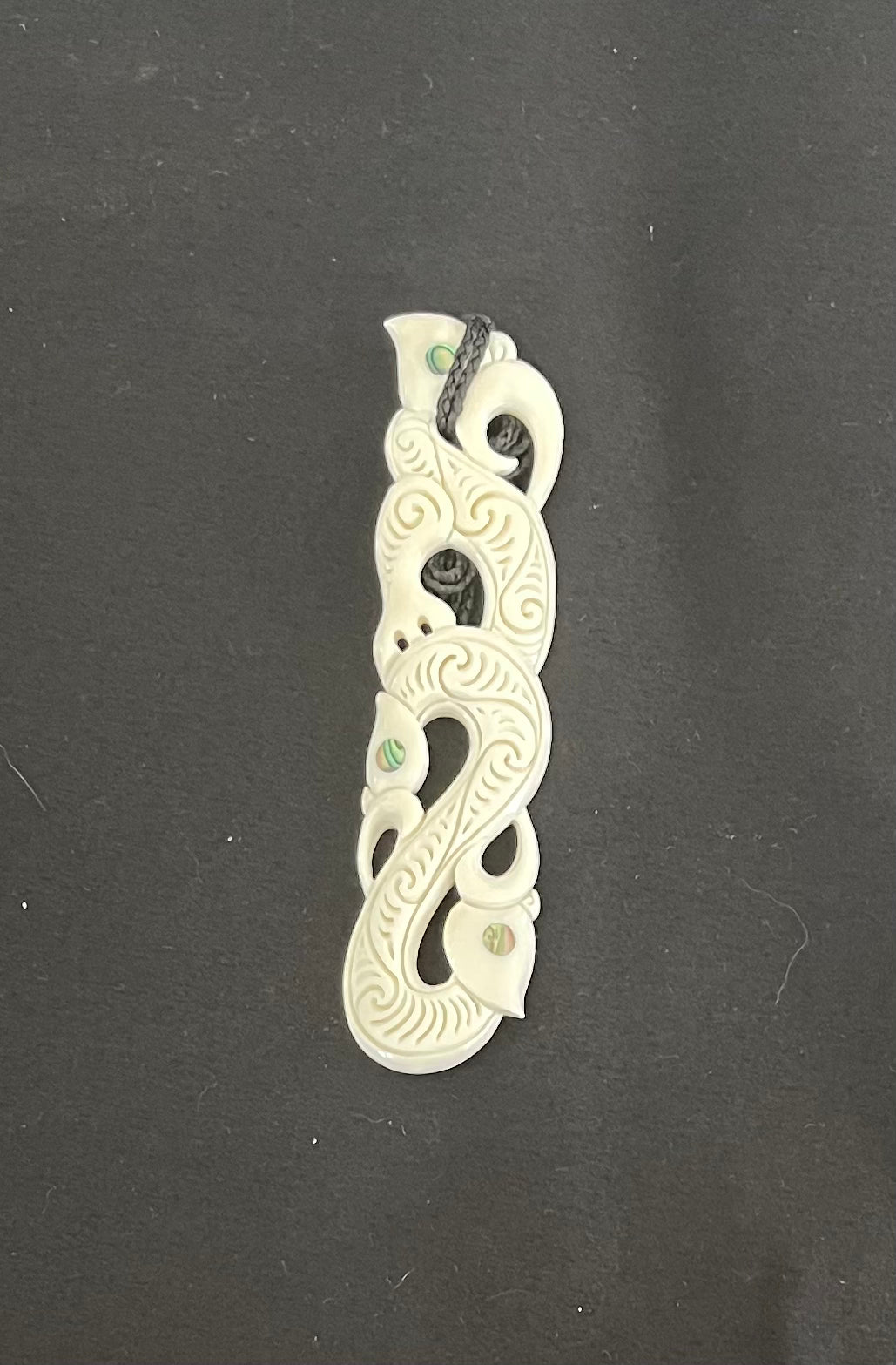 Manaia Pendant - Bone Carving