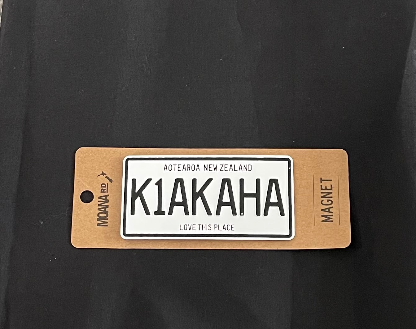 Maori Number Plate Magnet