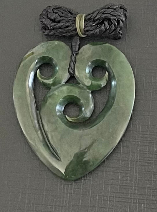 Triple Koru Pounamu Necklace