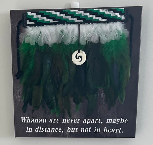 Korowai On Canvas - Maori Artwork - Maori Prints - Korowai