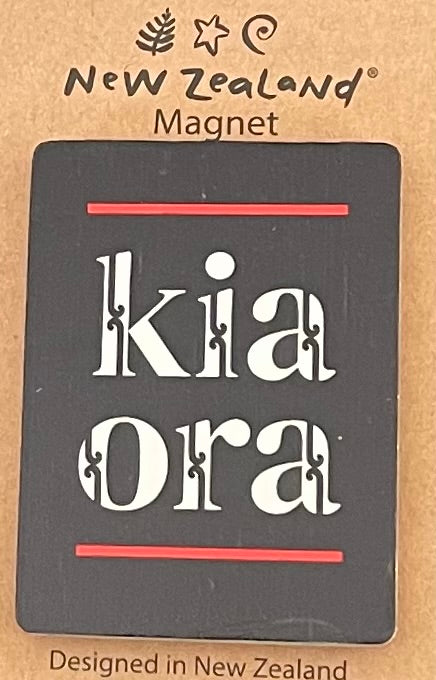 Wooden Magnet KIA ORA