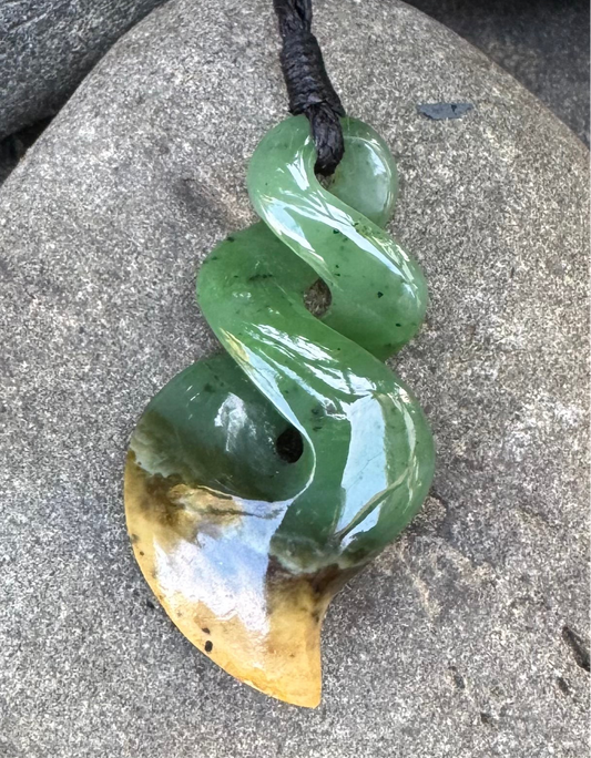 Triple Twist Pounamu Necklace *