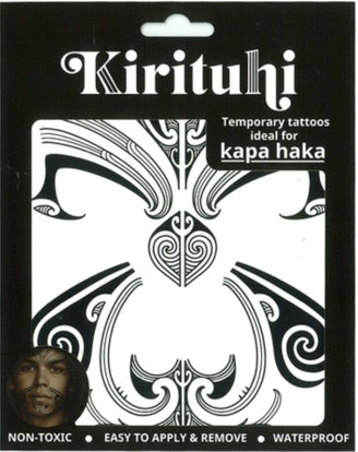Maori Facial Tattoo - Kirituhi