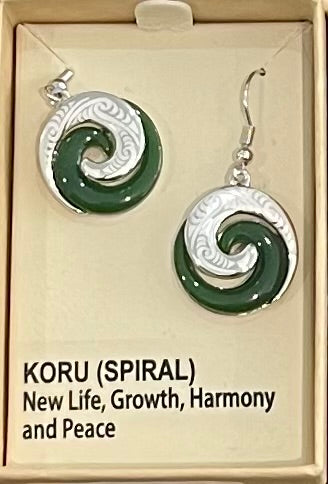 Koru Jade Earrings