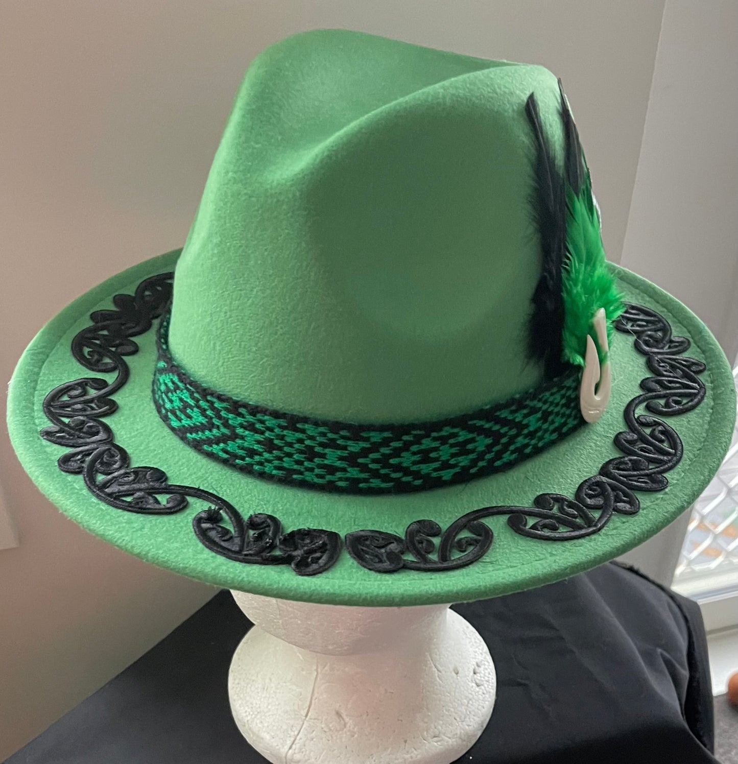 Potae - Emerald Fedora Felt Hat
