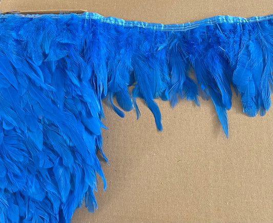 Mid blue Coque Feathers