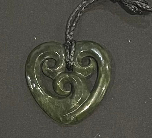 Koru Hearts - Pounamu Necklace