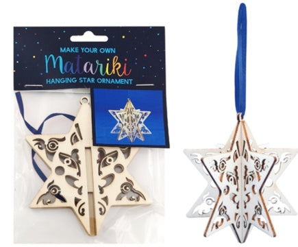 Matariki star MYO 3D ornament 10cm