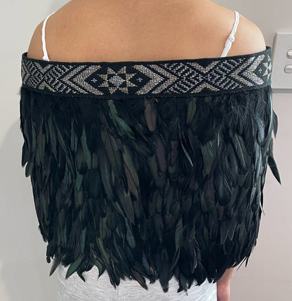 Feathered Cloak - Maori Korowai - Traditional Korowai Cloak