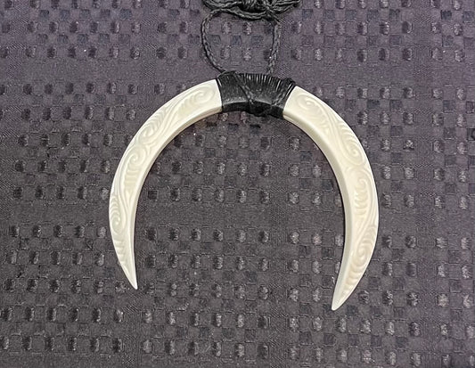 Pig Tusk Necklace C