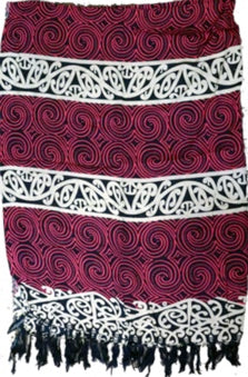 Beach Sarong - Wrap Skirt - Maori Sarong