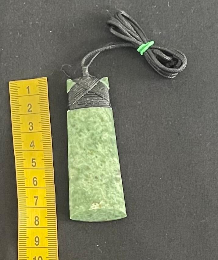 Toki Greenstone Pounamu Necklace 2