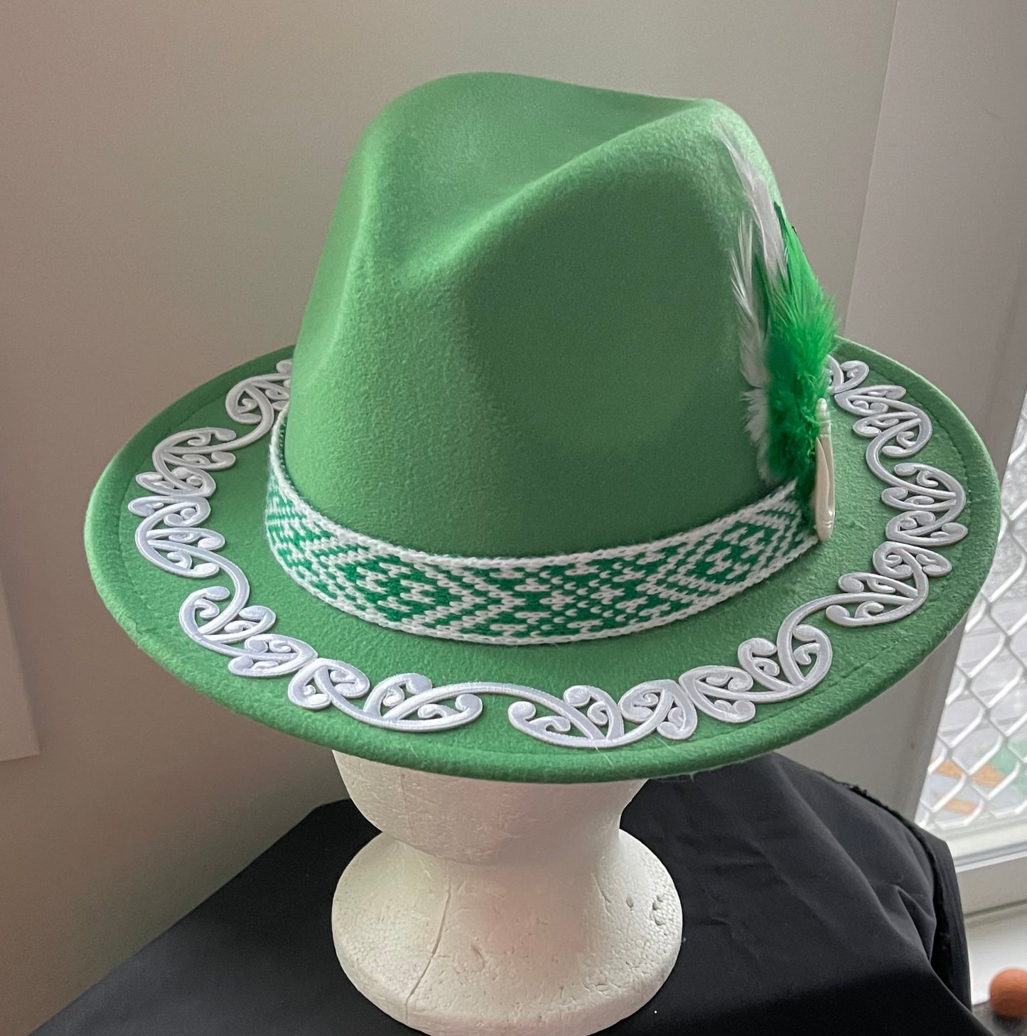 Potae - Emerald Fedora Felt Hat