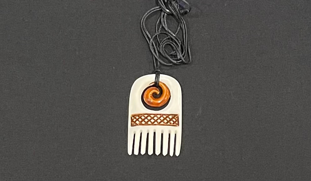 Heru Necklace - Bone Carving