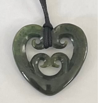 Koro heart Pounamu Necklace