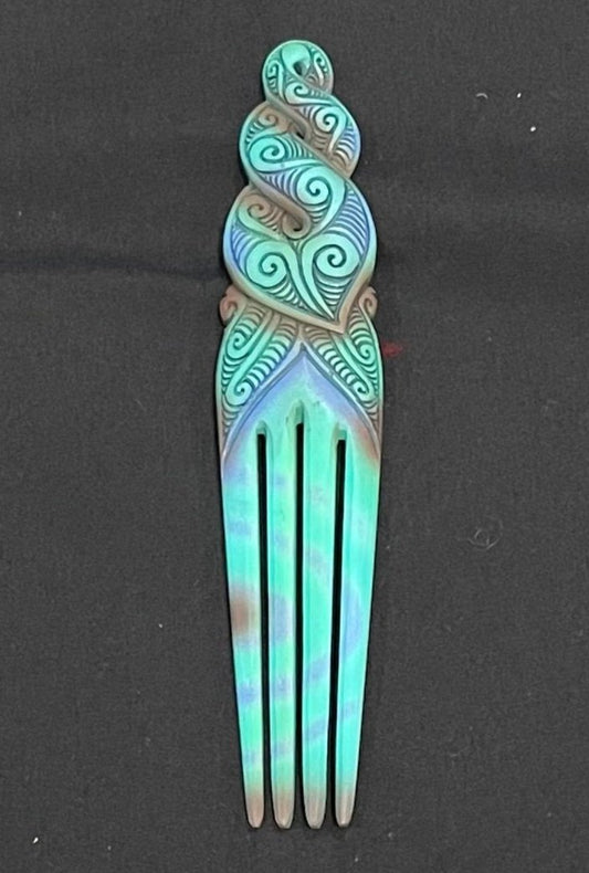 Paua Colour Twist- Bone Heru