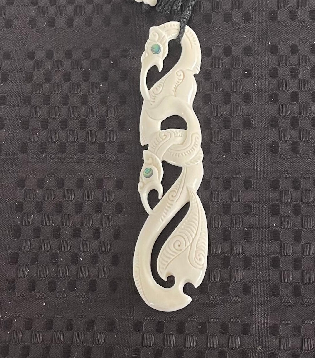 Manaia Pendant - Bone Carving