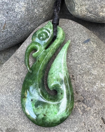 Manaia Hei Matau Pounamu Necklace*