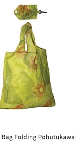 Pohutukawa Nylon Folding Bag - Shopping Bag