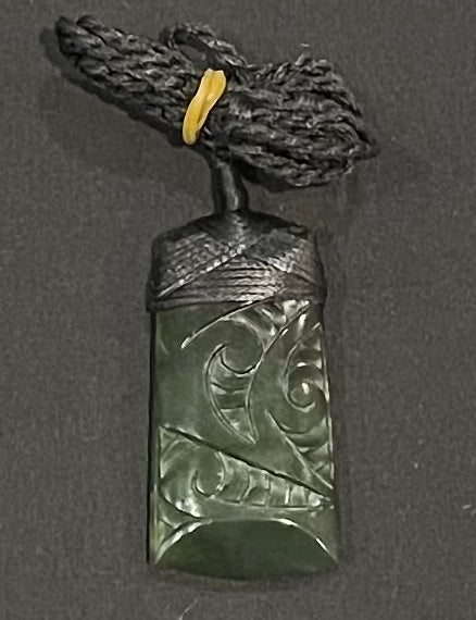 Engraved Toki Pounamu Necklace