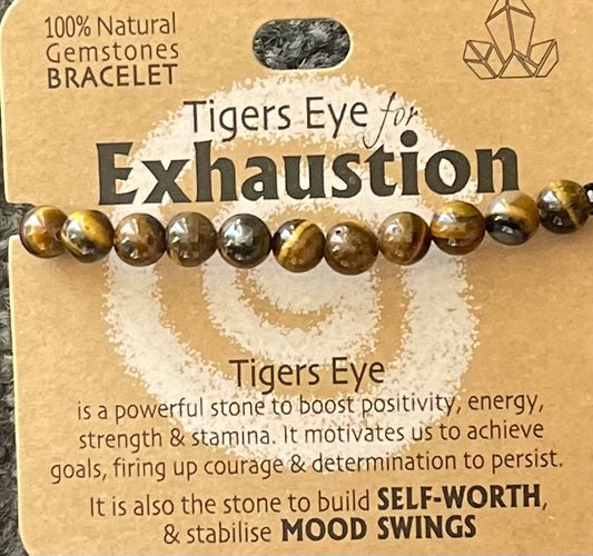 Gemstone Crystal Bracelet - Exhaustion