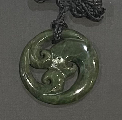 Triple Koru Circle - Pounamu Necklace