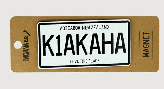 Maori Number Plate Magnet