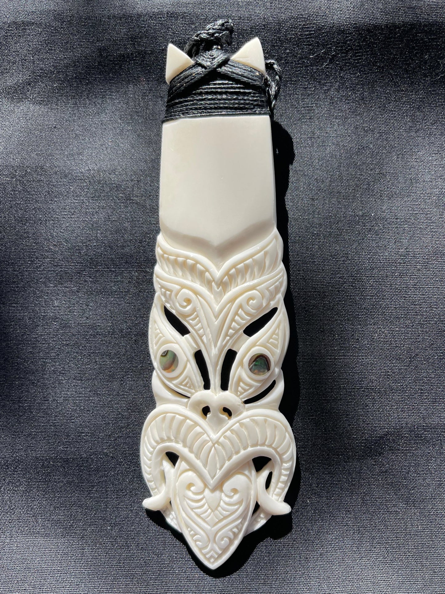 Hei Tiki Pendant - Maori Necklace - Hei Tiki For Sale