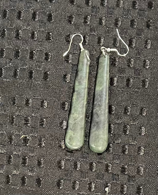 Toki Greenstone Earrings