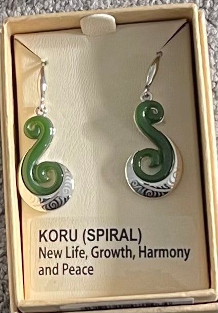 Koru Jade Earrings