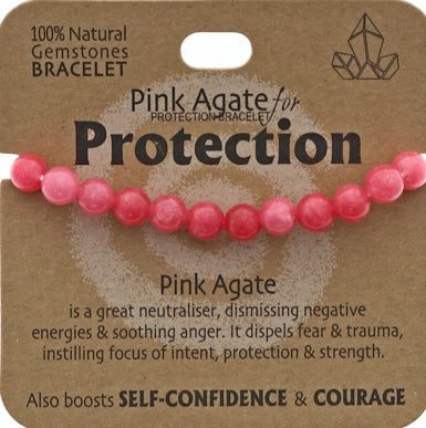 Gemstone Crystal bracelet -  Protection