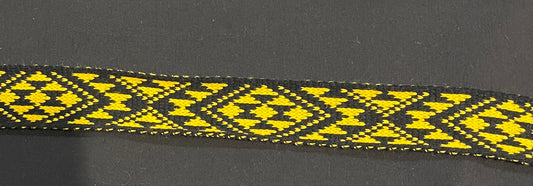 Black and Gold Taniko Band 2inch