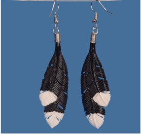 Feather- Bone Earrings