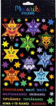 Matariki Cluster stickers