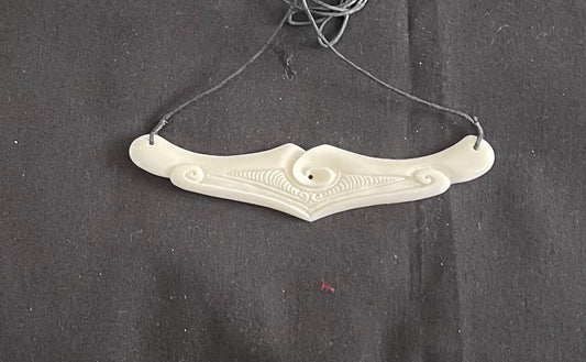 Breastplate Bone Carving Necklace