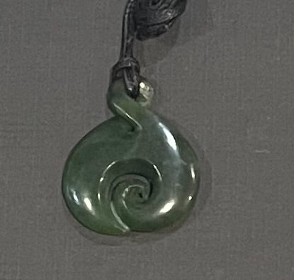 Little twist koru  Pounamu Necklace