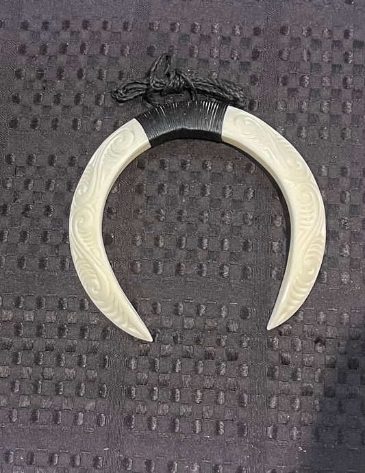 Pig Tusk Necklace F