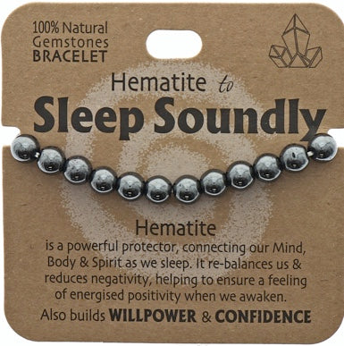 Gemstone Crystal bracelet -  Sleep Soundly